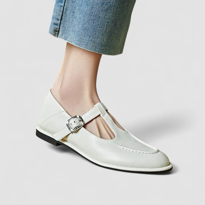 Camila – Pantofi ortopedici Mary Jane cu toc jos