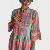 Juliane - Rochie boho cu volane