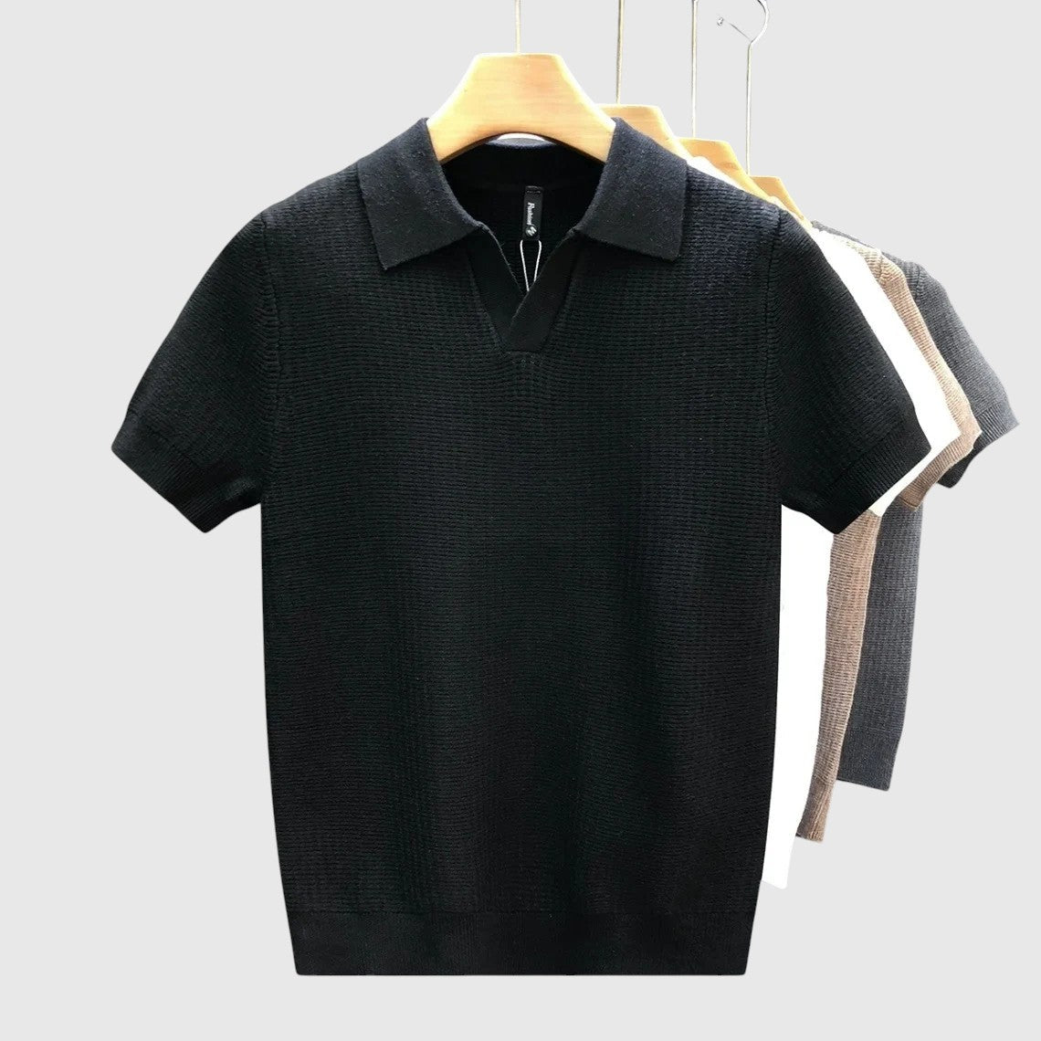 Pavel | Tricou polo din material respirabil