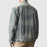 Lukáš - Jachetă din denim pentru bărbați