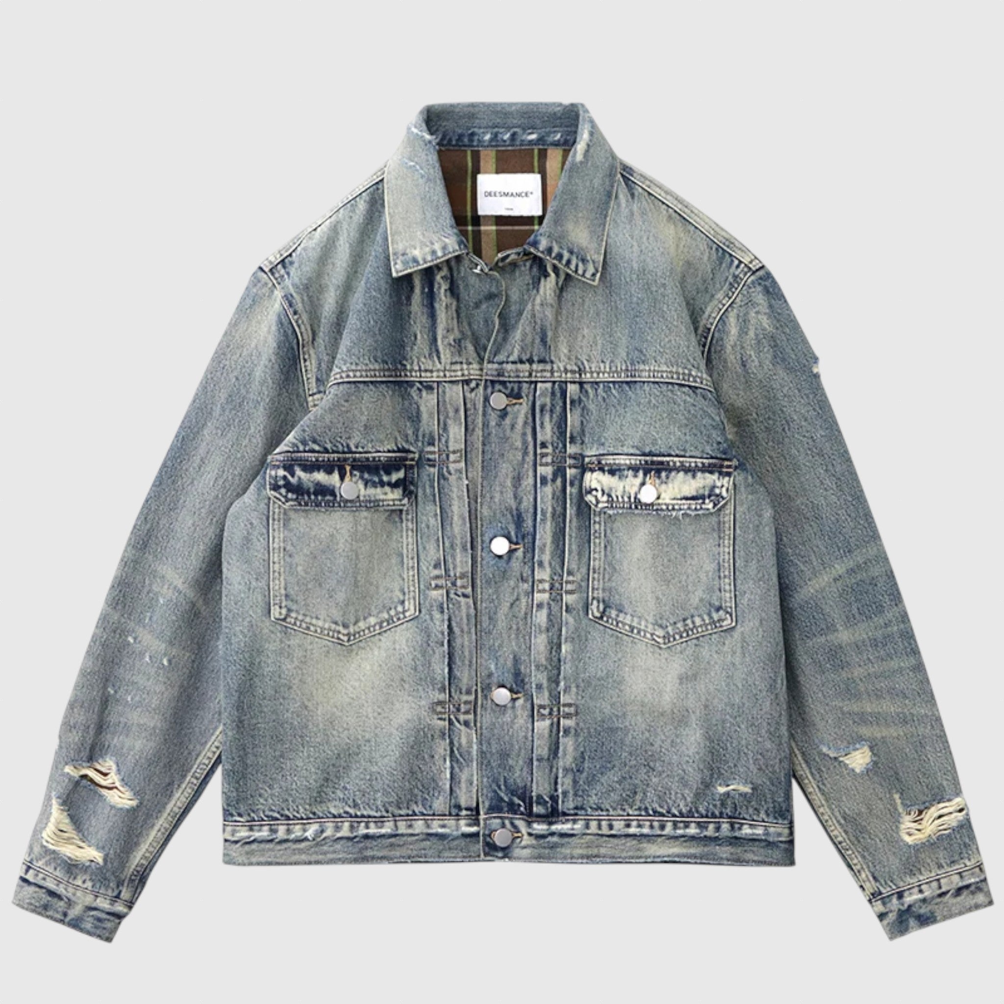 Lukáš - Jachetă din denim pentru bărbați