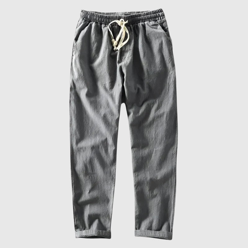Leon | Pantaloni din in