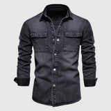 David - Jachetă din denim pentru bărbați