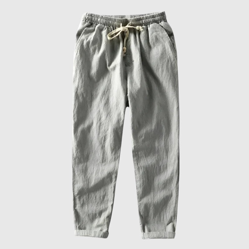 Leon | Pantaloni din in