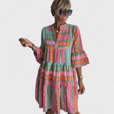 Juliane - Rochie boho cu volane