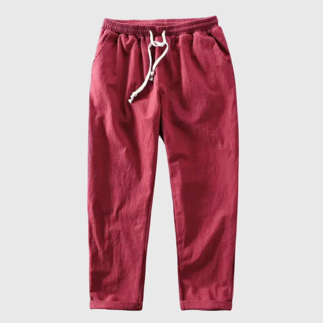 Leon | Pantaloni din in