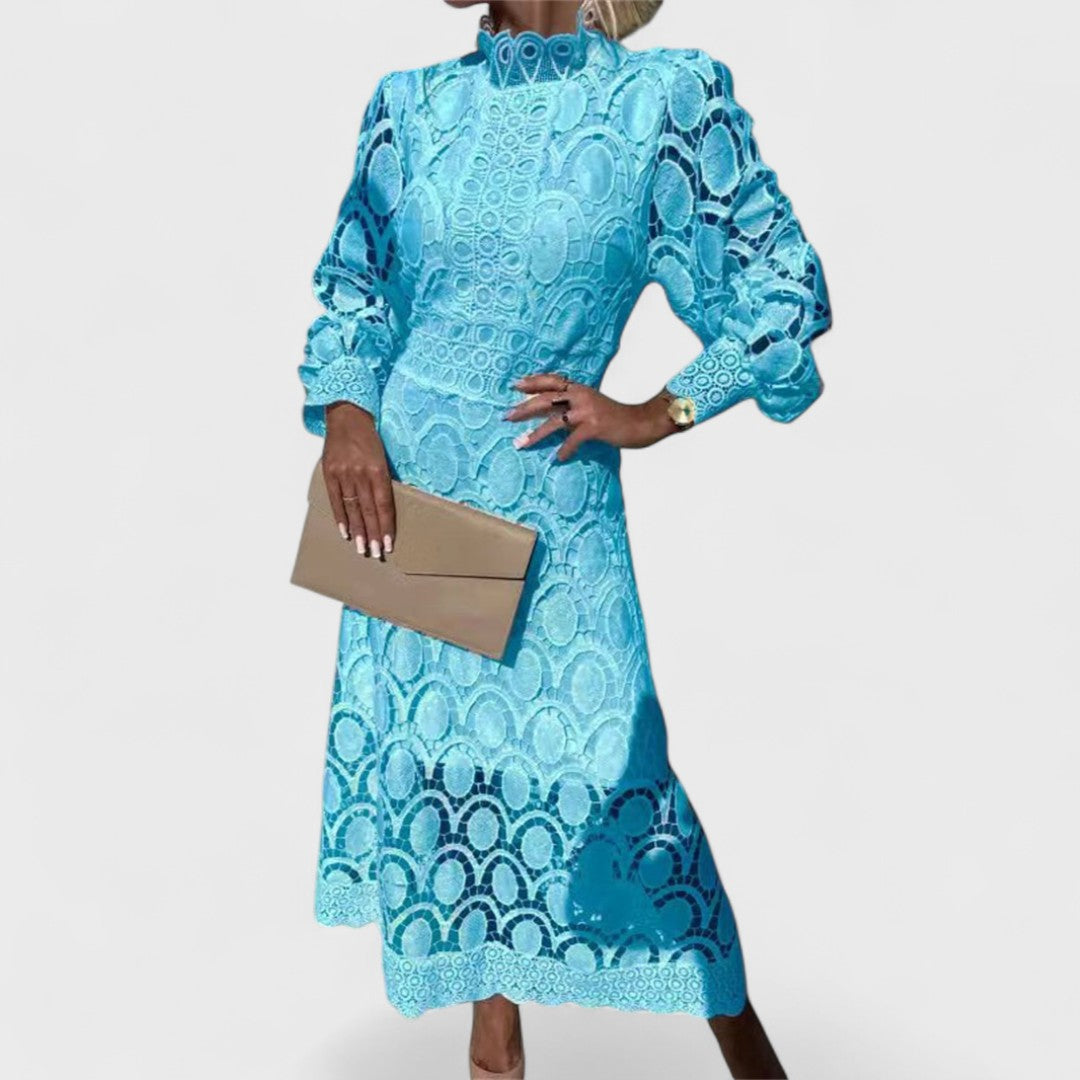 Élise - Rochie din dantelă strălucitoare și feminină