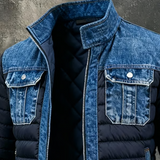 Pavel - Jachetă hibridă din denim căptușită