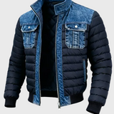 Pavel - Jachetă hibridă din denim căptușită