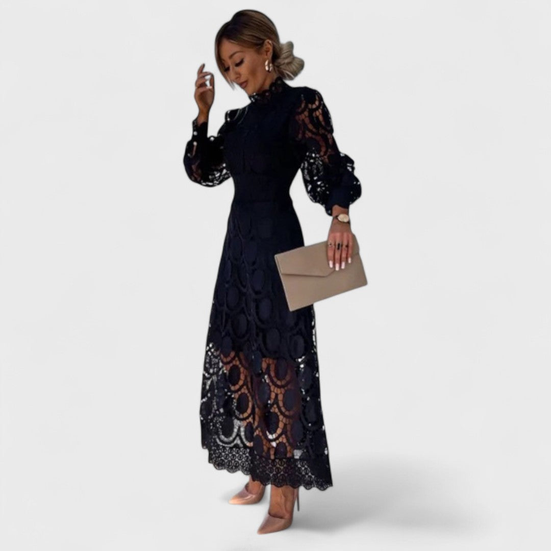 Élise - Rochie din dantelă strălucitoare și feminină
