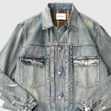 Lukáš - Jachetă din denim pentru bărbați