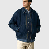 Mikuláš - Jachetă din denim pentru bărbați