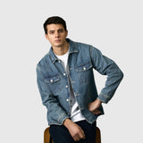Jachetă din denim pentru bărbați