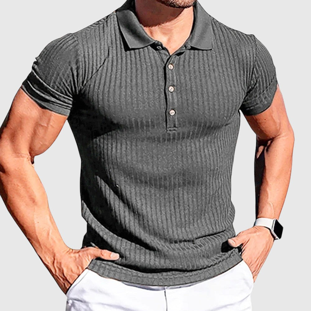 Libor | Polo cu dungi elegante