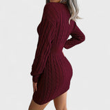 Purezza - Rochie din tricot caldă și rafinată