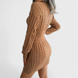 Purezza - Rochie din tricot caldă și rafinată