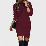 Nicolas - Rochie casual cu mâneci lungi