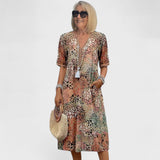 Colette - Rochie midi vibrantă