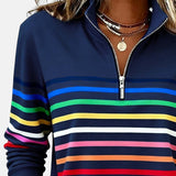 Andrea – Pulover cu dungi pentru femei