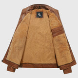 Geacă Biker din Fleece