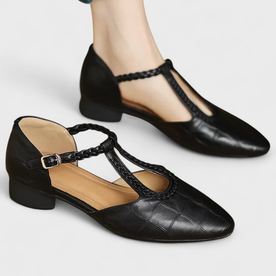 Elena - Pantofi ortopedici din piele