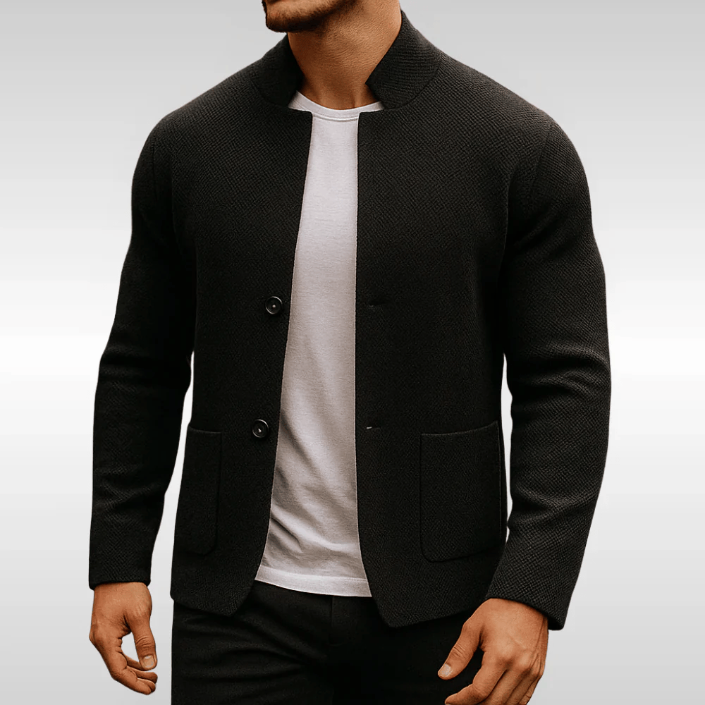 Leon – Cardigan tricotat texturat
