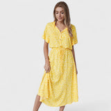 Madelina - Rochie elegantă de vară multicoloră