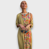 Elveria – Rochie maxi cu cardigan
