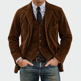 Peter | Set Sacou și Vestă Elegantă