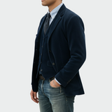Peter | Set Sacou și Vestă Elegantă